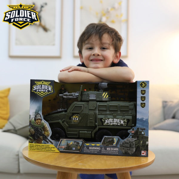 Soldier Force Tactical Command Truck Playset