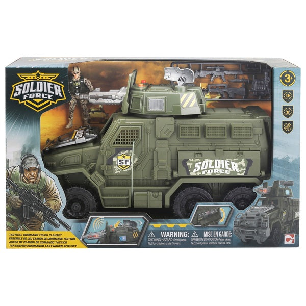 Soldier Force Tactical Command Truck Playset