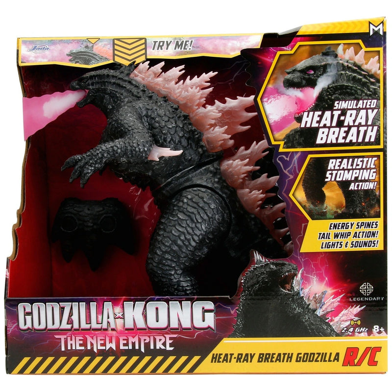 Monsterverse Godzilla x Kong: Remote Control 1:12 Heat-Ray Breath Godzilla Figure