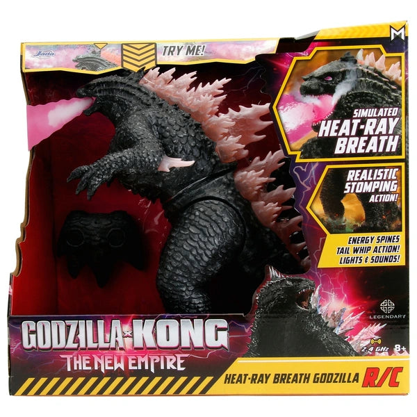 Monsterverse Godzilla x Kong: Remote Control 1:12 Heat-Ray Breath Godzilla Figure