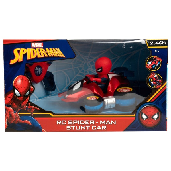 Remote Control Marvel Spider-Man Stunt Car