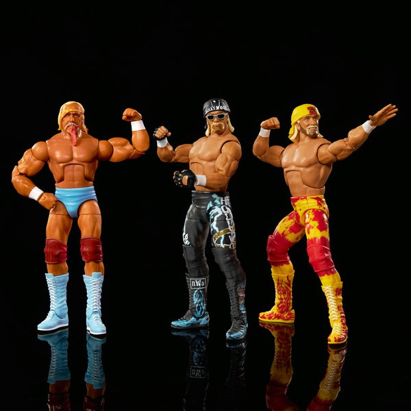 WWE Elite Hulk Hogan 40th Anniversary Action Figure 3 Pack