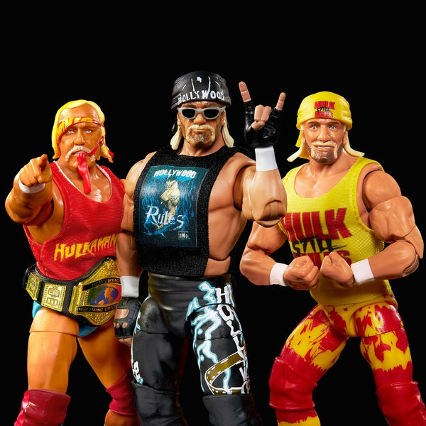 WWE Elite Hulk Hogan 40th Anniversary Action Figure 3 Pack