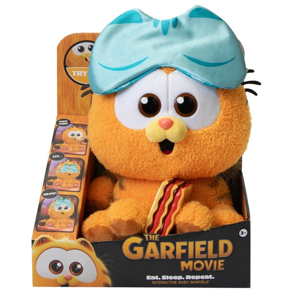 Baby Garfield 25cm Interactive Plush Toy