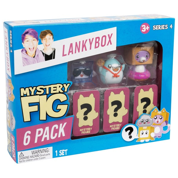 Lankybox Series 4 Mystery Figure 6 Pack Assortment