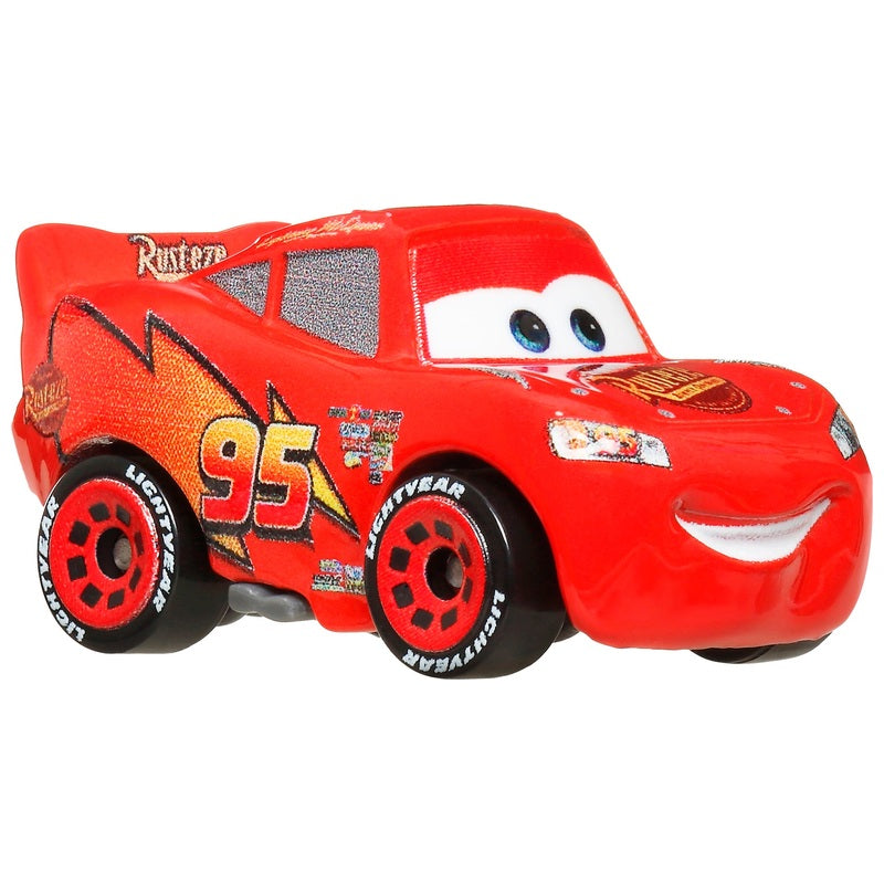 Disney Cars Mini Racers 15-Pack Diecast Variety Set + Free Activity Book