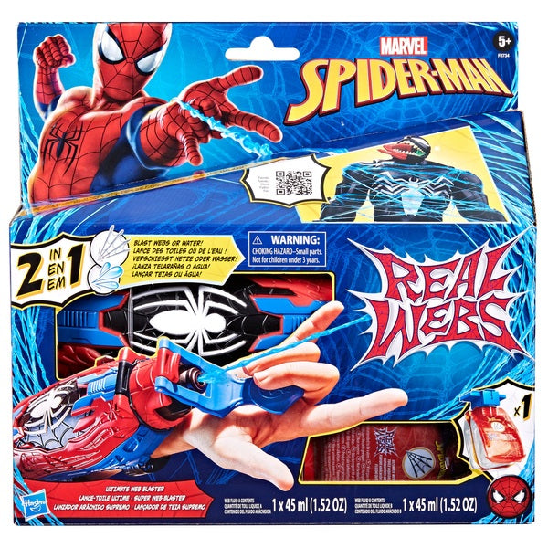 Marvel Spider-Man Real Webs 2-in-1 Ultimate Web Blaster