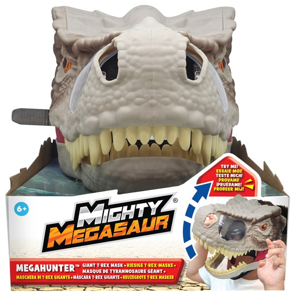 MegaHunter Giant T-Rex Mask For Kids 3Yrs+