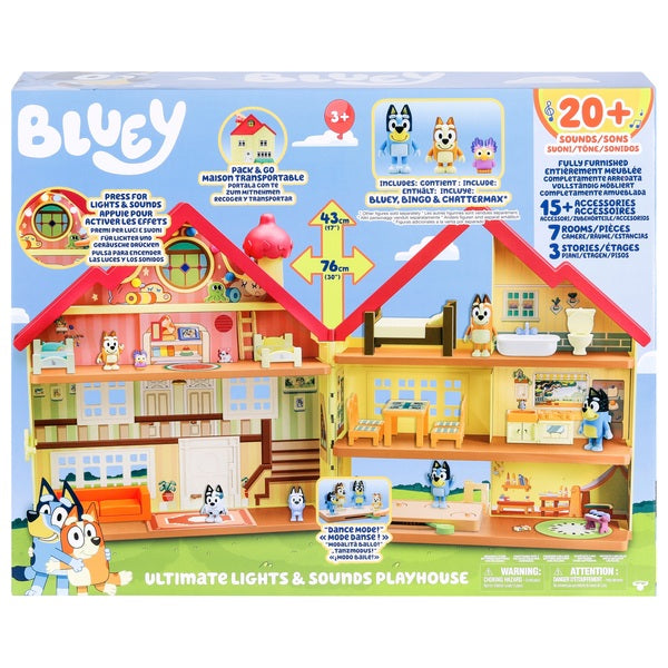 Bluey Ultimate Lights & Sounds Playhouse