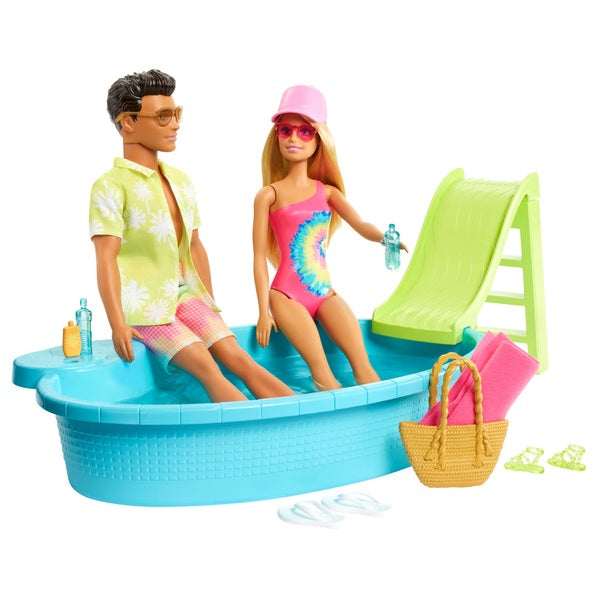 Barbie Beach Dolls, Vehicle and Accessories Playset