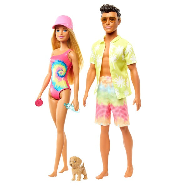 Barbie Beach Dolls, Vehicle and Accessories Playset