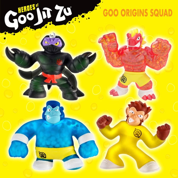 Heroes of Goo Jit Zu Origins Squad Figure Pack