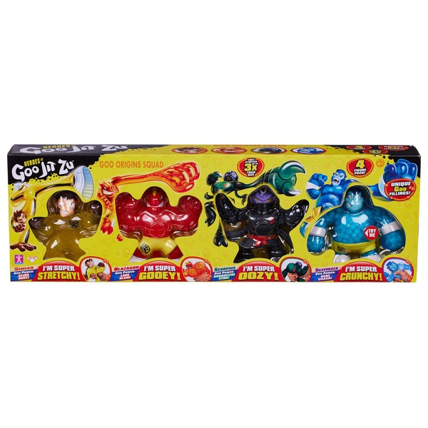 Heroes of Goo Jit Zu Origins Squad Figure Pack