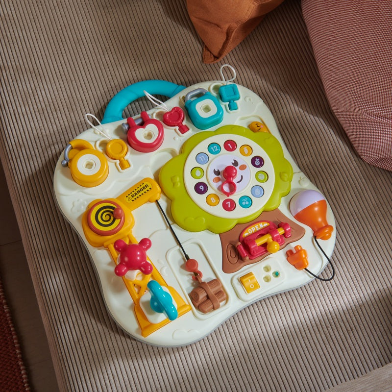 Big Steps Activity Busy Board + Free Activity Book