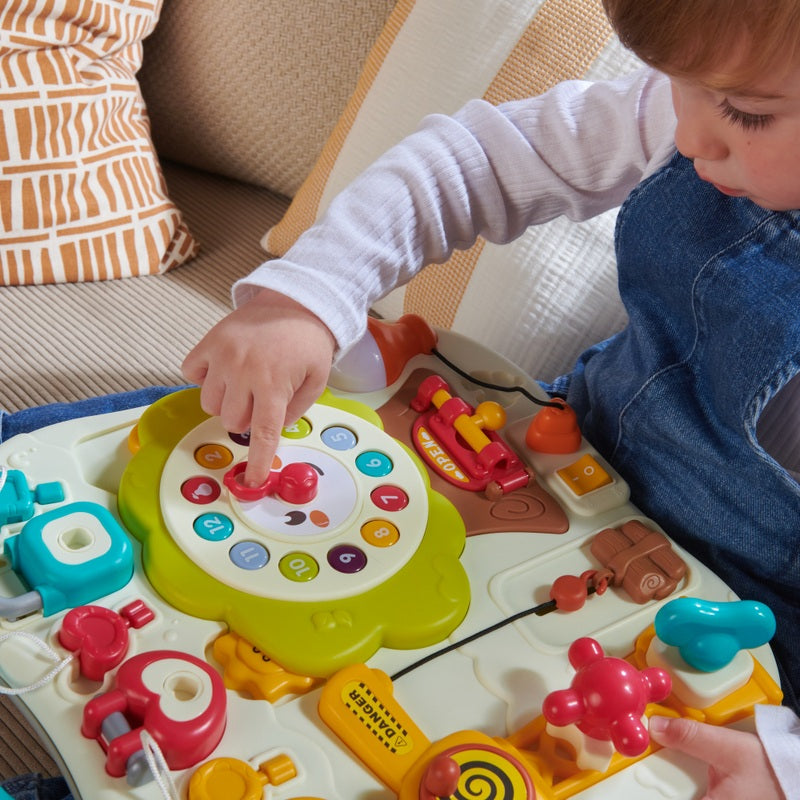 Big Steps Activity Busy Board + Free Activity Book