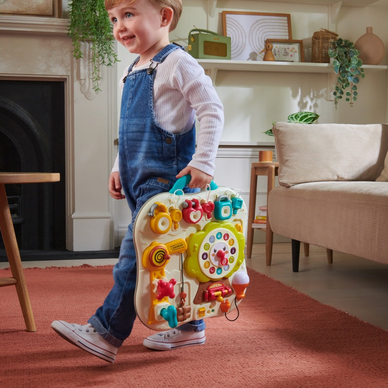 Big Steps Activity Busy Board + Free Activity Book