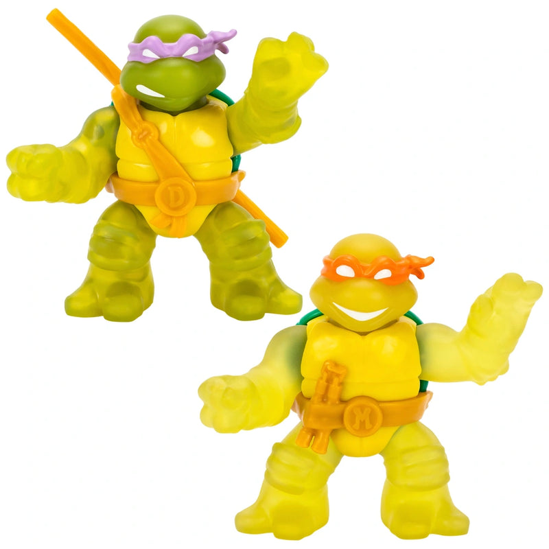 Heroes of Goo Jit Zu Teenage Mutant Ninja Turtles Michelangelo & Donatello 2 Pack