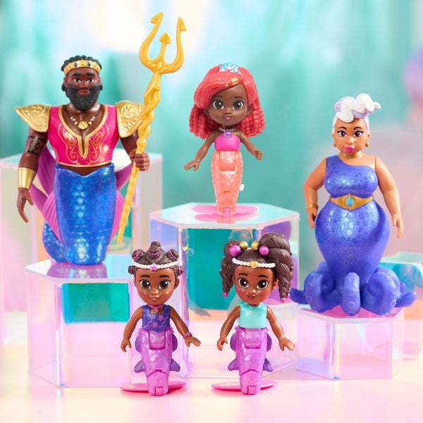 Disney Junior Ariel Royal Family Figure Set