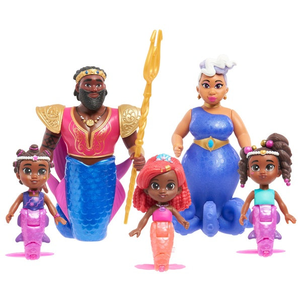 Disney Junior Ariel Royal Family Figure Set