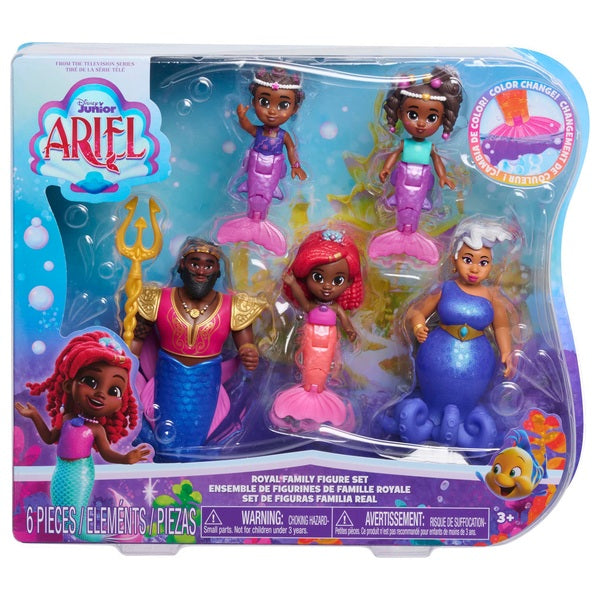 Disney Junior Ariel Royal Family Figure Set