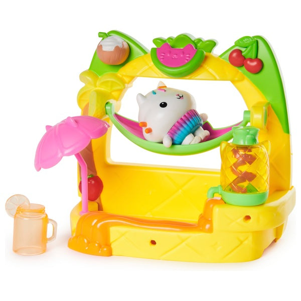 Gabby's Dollhouse Cakey's Fruit Smoothie Balcony Playset