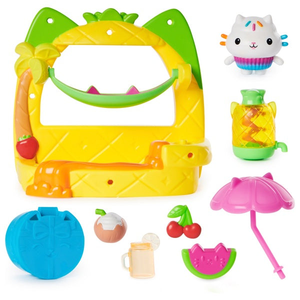 Gabby's Dollhouse Cakey's Fruit Smoothie Balcony Playset