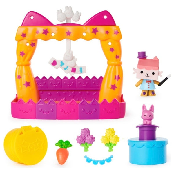 Gabby's Dollhouse Baby Box Cat Talent Show Balcony Playset