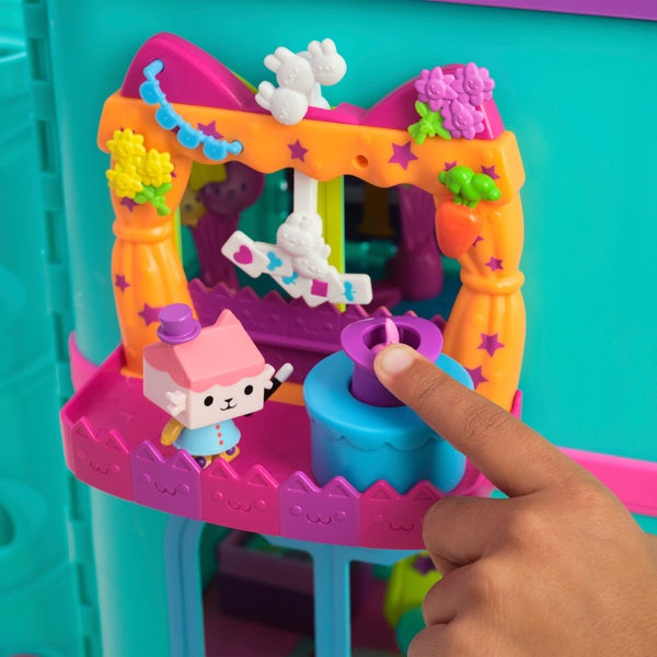 Gabby's Dollhouse Baby Box Cat Talent Show Balcony Playset