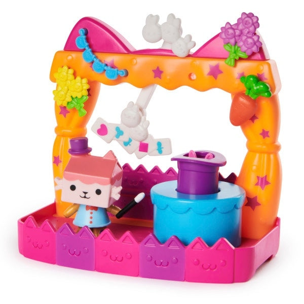 Gabby's Dollhouse Baby Box Cat Talent Show Balcony Playset