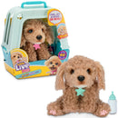 Little Live Pets My Really Real Puppy Curley the Cavapoo Plush Toy + Free Activity Book