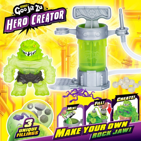 Heroes of Goo Jit Zu Hero Creator Pack Rock Jaw