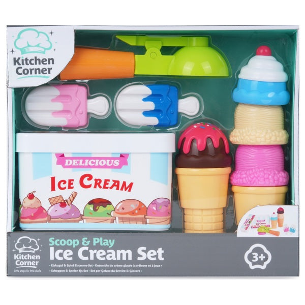 Kitchen Corner Scoop & Play Ice Cream Set