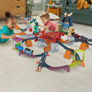 Thomas & Friends Thomas & Diesel Raceway Train Track Set 80 Pieces + Free Activity Book