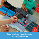 Thomas & Friends Thomas & Diesel Raceway Train Track Set 80 Pieces + Free Activity Book