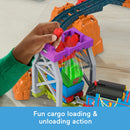 Thomas & Friends Thomas & Diesel Raceway Train Track Set 80 Pieces + Free Activity Book