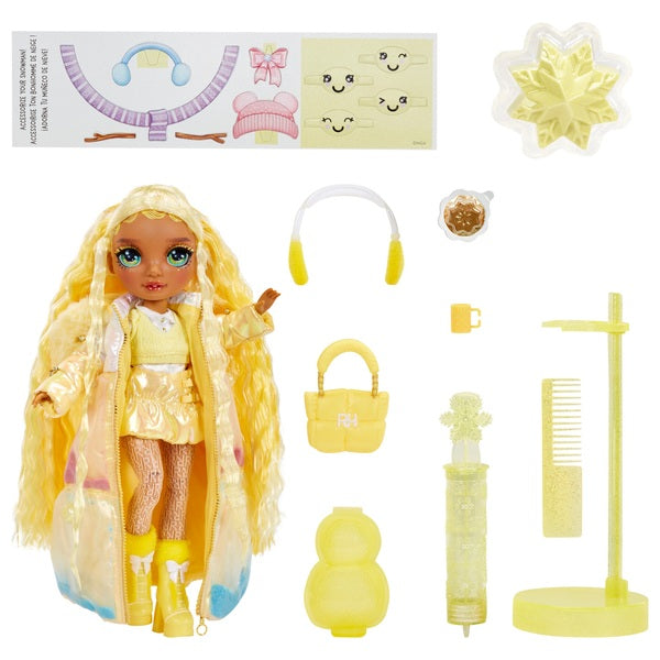 Rainbow High: Winter Wonderland Fashion Doll – Sunny Madison