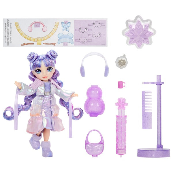 Rainbow High: Winter Wonderland Fashion Doll – Violet Willow