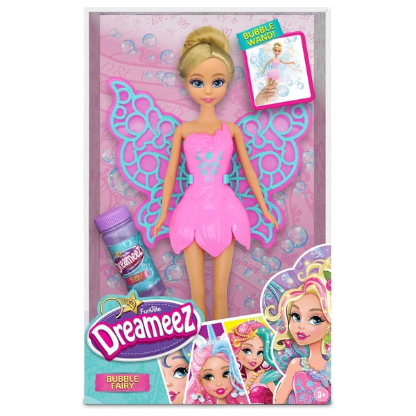 Dreameez Pink Bubble Fairy Doll