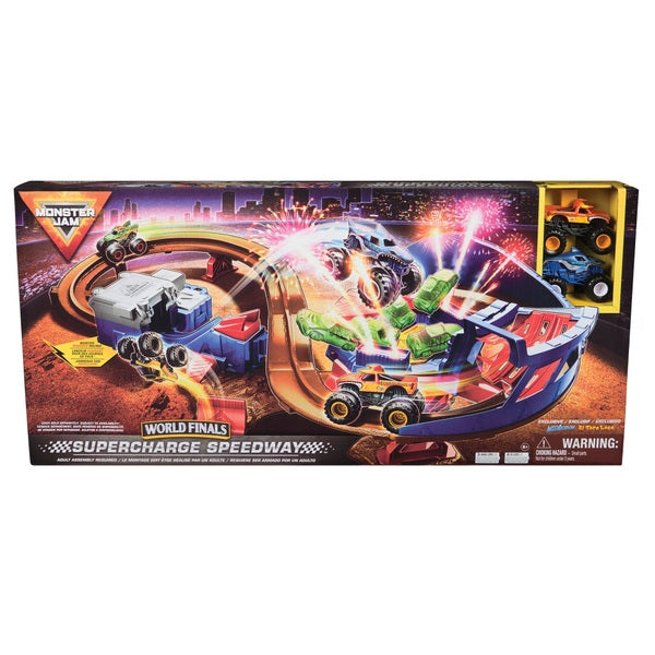 Monster Jam Supercharge Speedway Playset