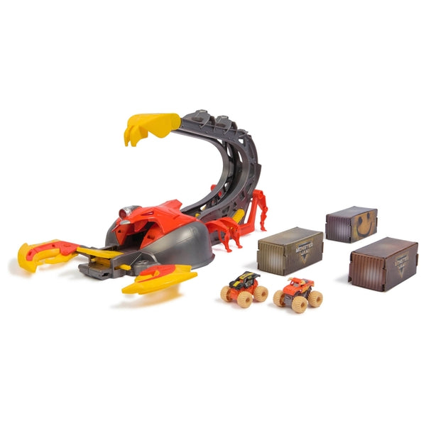 Monster Jam Mini Jams El Toro Loco Venom Velocity Scorpion Playset