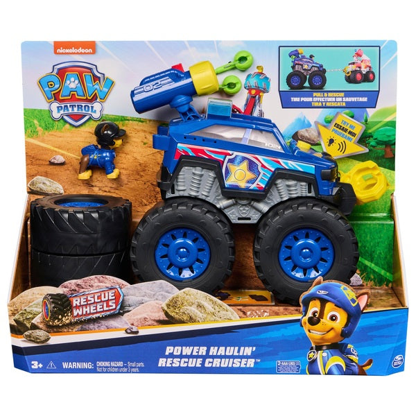 PAW Patrol Rescue Wheels Chase's Deluxe Power Haulin' Rescue Cruiser