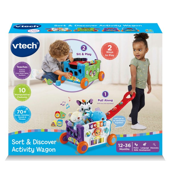 VTech Sort & Discover Activity Wagon