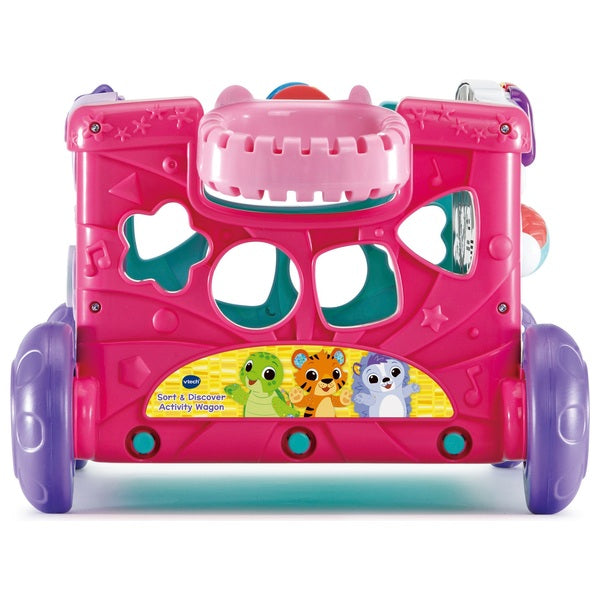 VTech Sort & Discover Activity Wagon Pink