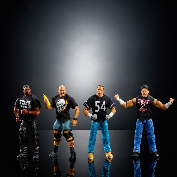 WWE Elite Smackdown 25th Anniversary Action Figure 4 Pack