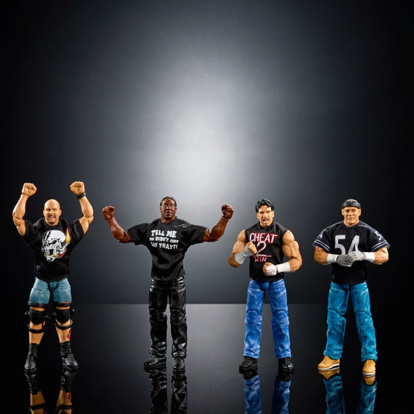 WWE Elite Smackdown 25th Anniversary Action Figure 4 Pack