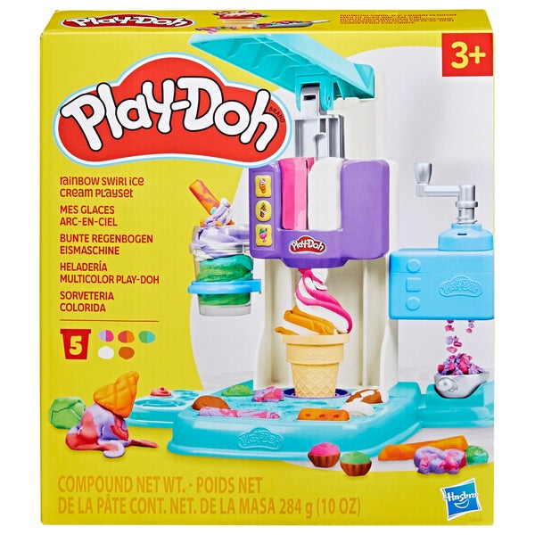 Play-Doh Rainbow Swirl Ice Cream Playset