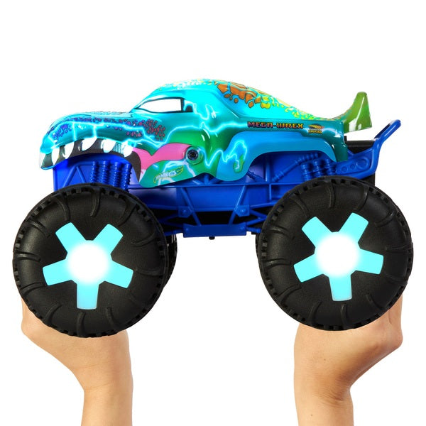 Hot Wheels 1:15 Radio Control Monster Trucks Mega Wrex Alive Vehicle