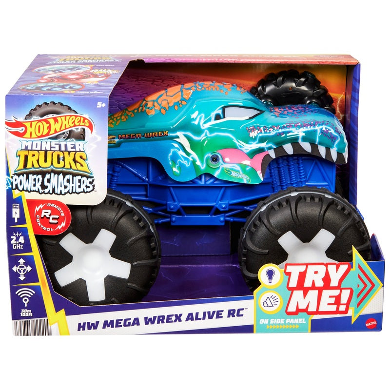 Hot Wheels Remote Control Mega Wrex 1:15 + Free Gift Book