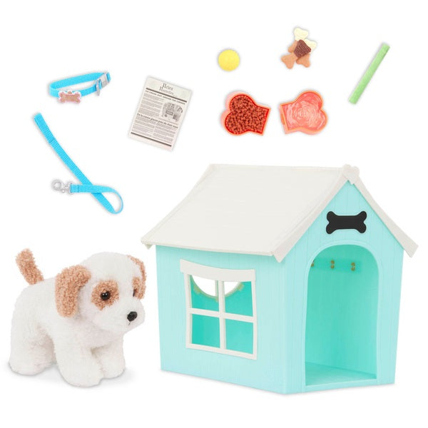 Our Generation Deluxe Dog House Set