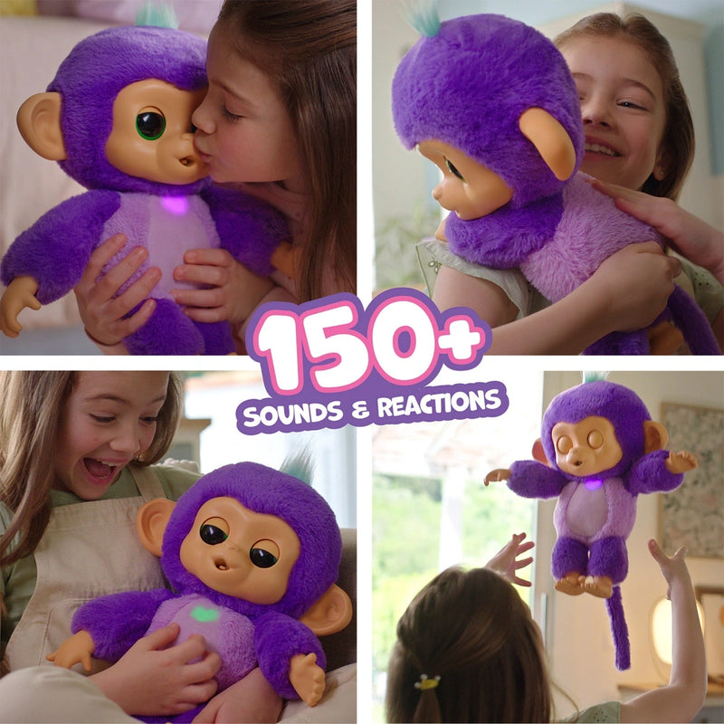 Fingerlings Interactive Pet Care n' Cuddles Baby Monkey